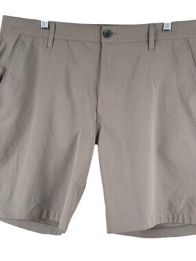 Vuori Meta Short, Men's Khaki Performance Shorts